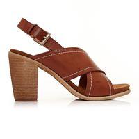 Moda in Pelle Liana Tan High Casual Sandals