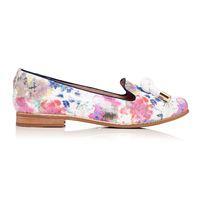 Moda in Pelle Estela Floral Low Smart Shoes