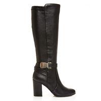 Moda in Pelle Setari Black High Smart Long Boots