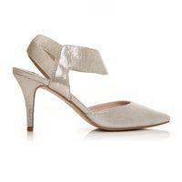 Moda in Pelle Carmona Champagne High Occasion Shoes