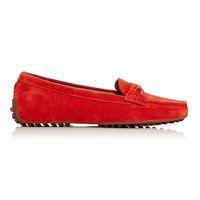 Moda in Pelle Emarli Orange Flat Casual Shoes