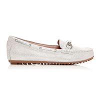 Moda in Pelle Esma Metallic Flat Casual Shoes