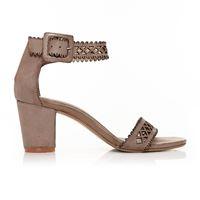 Moda in Pelle Laureta Taupe Medium Smart Sandals