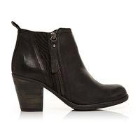 moda in pelle chendal black high casual short boots