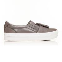 Moda in Pelle Alara Grey Low Leisure Shoes