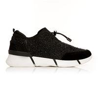 Moda in Pelle Aneta Black Low Leisure Shoes