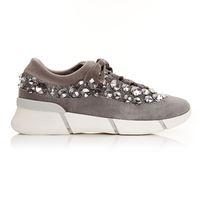 Moda in Pelle Arli Dark Grey Low Leisure Shoes