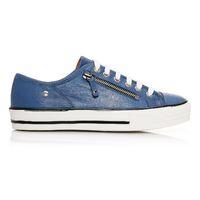 Moda in Pelle Fianntas Cobalt Blue Low Leisure Shoes