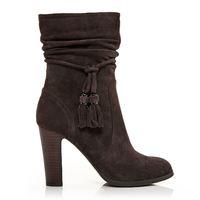 Moda in Pelle Perella Taupe High Smart Short Boots