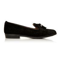 Moda in Pelle Enolie Black Low Smart Shoes