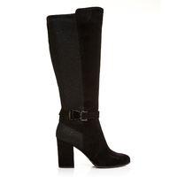 Moda in Pelle Setari Black High Smart Long Boots