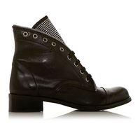 Moda in Pelle Ciani Black Low Casual Short Boots