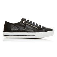 Moda in Pelle Fianntas Black Low Leisure Shoes