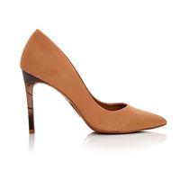 Moda in Pelle Christa Tan High Smart Shoes