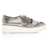 Moda in Pelle Fialla Silver Low Casual Shoes