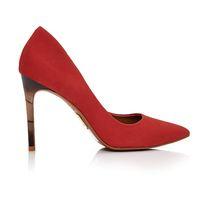 Moda in Pelle Christa Red High Smart Shoes