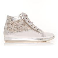 Moda in Pelle Fontra Silver Low Leisure Shoes