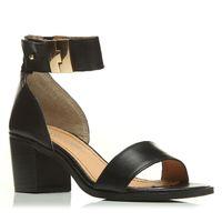 Moda in Pelle Mardan Black Heeled Day Sandals