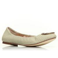 Moda in Pelle Foal Beige Flat Day Shoes