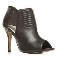 Moda in Pelle Ciana Black Heeled Day Shoes