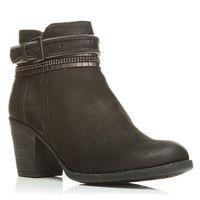 moda in pelle byrne black casual short boots