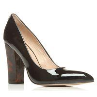 Moda in Pelle Dynamite Black Heeled Day Shoes