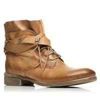 Moda in Pelle Casten Tan Casual Short Boots