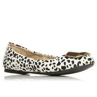 Moda in Pelle Elicia Monochrome Flat Day Shoes