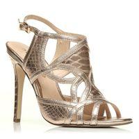 Moda in Pelle Sabbatha Rose Gold Heeled Glitz/Glam Sandals