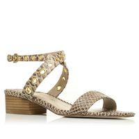 Moda in Pelle Lohan Natural Heeled Day Sandals