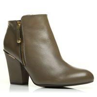 moda in pelle karlina taupe smart short boots