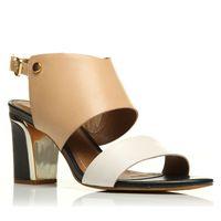 Moda in Pelle Maitai Black Heeled Day Sandals