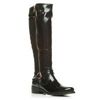 moda in pelle hooton black casual long boots