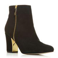 moda in pelle kansas black smart short boots