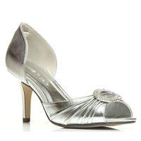 Moda in Pelle Conner Silver Glitz/Glam Shoes