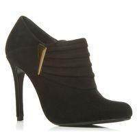 moda in pelle mahiki black smart short boots