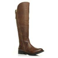 Moda in Pelle Geovani Tan Casual Long Boots