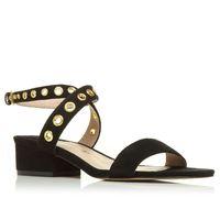 Moda in Pelle Lohan Black Heeled Day Sandals