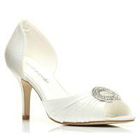 Moda in Pelle Conner White Glitz/Glam Shoes