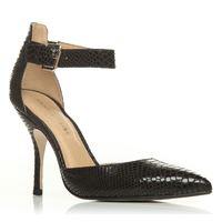 Moda in Pelle Kace Black Heeled Day Shoes