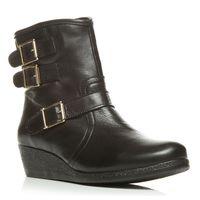 moda in pelle abina black casual short boots