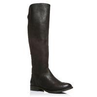 moda in pelle hobart black casual long boots