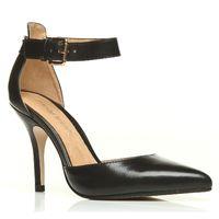 Moda in Pelle Kace Black Heeled Day Shoes