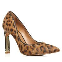 Moda in Pelle Idolise Leopard Glitz/Glam Shoes