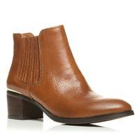 Moda in Pelle Boheme Tan Smart Short Boots