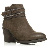 Moda in Pelle Byrne Brown Casual Short Boots