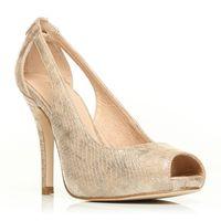 Moda in Pelle Distinct Champagne Glitz/Glam Shoes