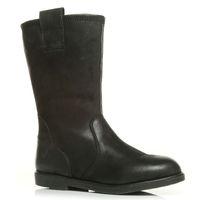 moda in pelle fryer black casual mid calf boots