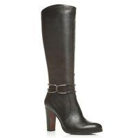 moda in pelle valatie black smart long boots