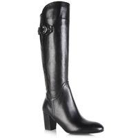 Moda in Pelle Underly Black Smart Long Boots